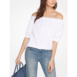 Michael Kors Off-the-Shoulder Blouse